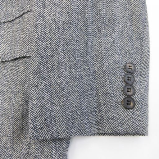 アクアスキュータム AQUASCUTUM セットアップ スーツ ヘリンボーン