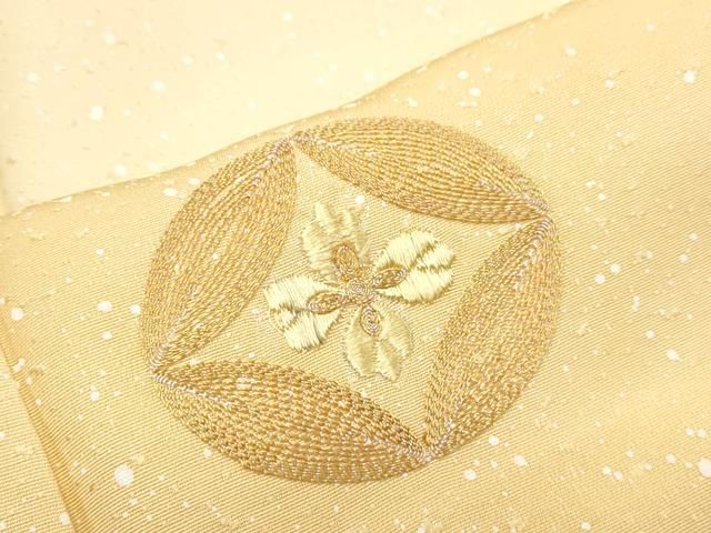 平和屋着物▽訪問着 駒刺繍 花丸文 暈し染め 正絹 逸品 CABA8443th