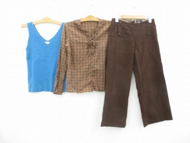 23区 レイビームス 他 ポロシャツ パンツ ブラウス 等8点 36 M PM F レディース