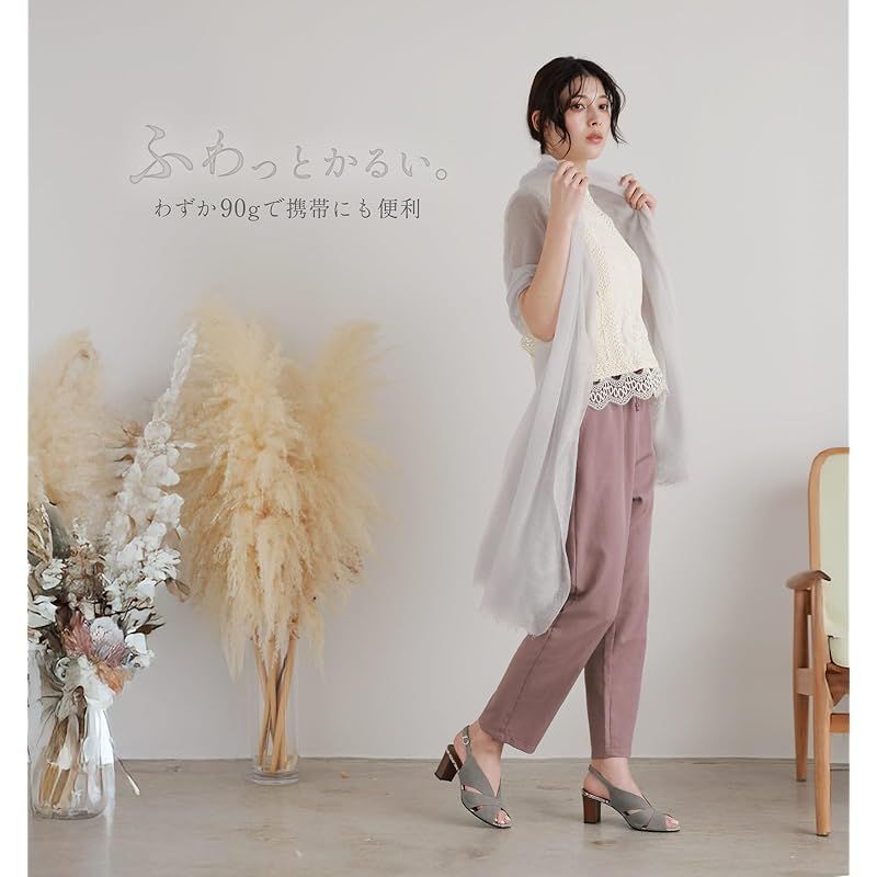  彡 Filomo ストール レディース 春 大判 薄手 結婚式 カシミヤ モカ ストール 小物
