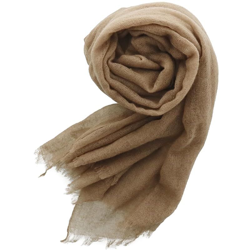 彡 Filomo ストール レディース 春 大判 薄手 結婚式 カシミヤ モカ