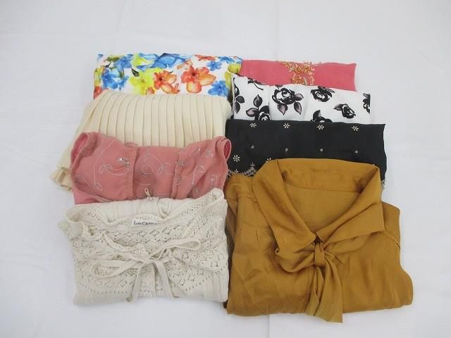 アプワイザーリッシェ クイーンズコート 他 花柄スカート カーディガン 等8点 0 7 36 38 M レディース