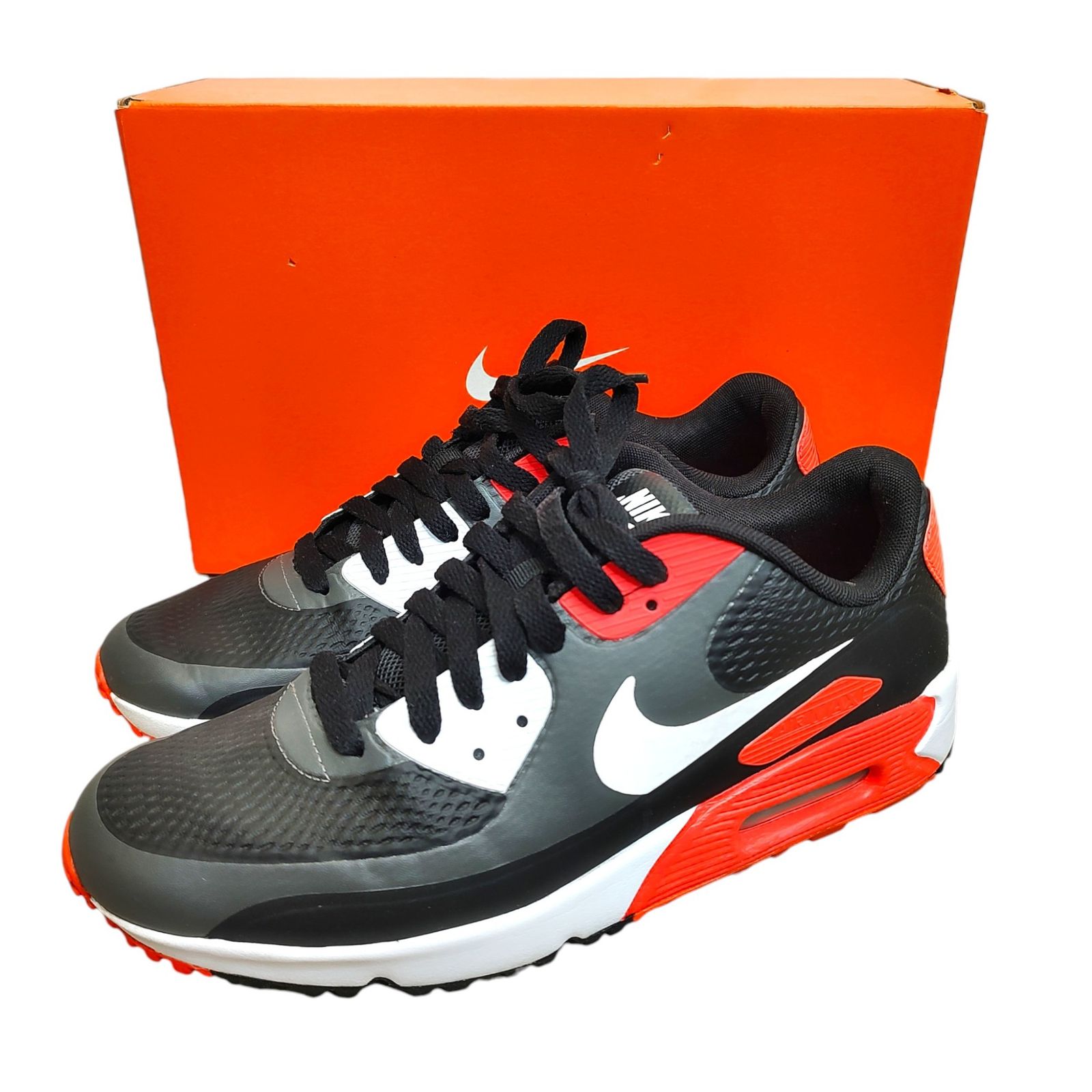 NIKE ナイキ Air Max 90 Golf Iron Gray/Black/Infrared23 エア