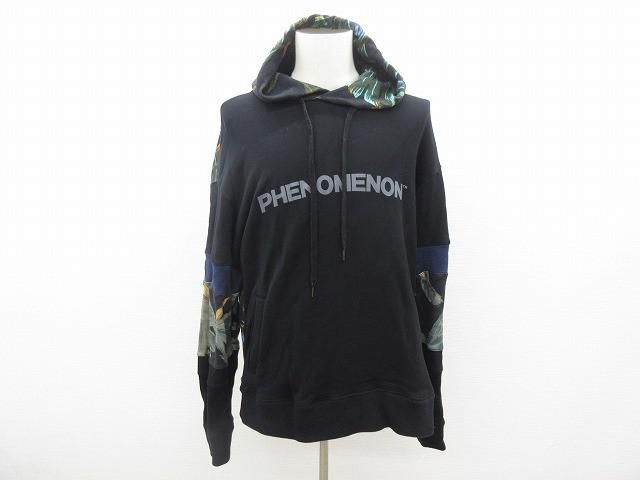 良品 フェノメノン PHENOMENON パーカー ソフトハイフン フード付き