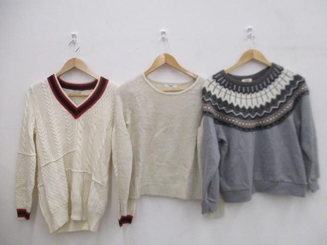 ナチュラルビューティーベーシック ビームスハート 他 ニット スカート 等9点 XS S 36 M レディース