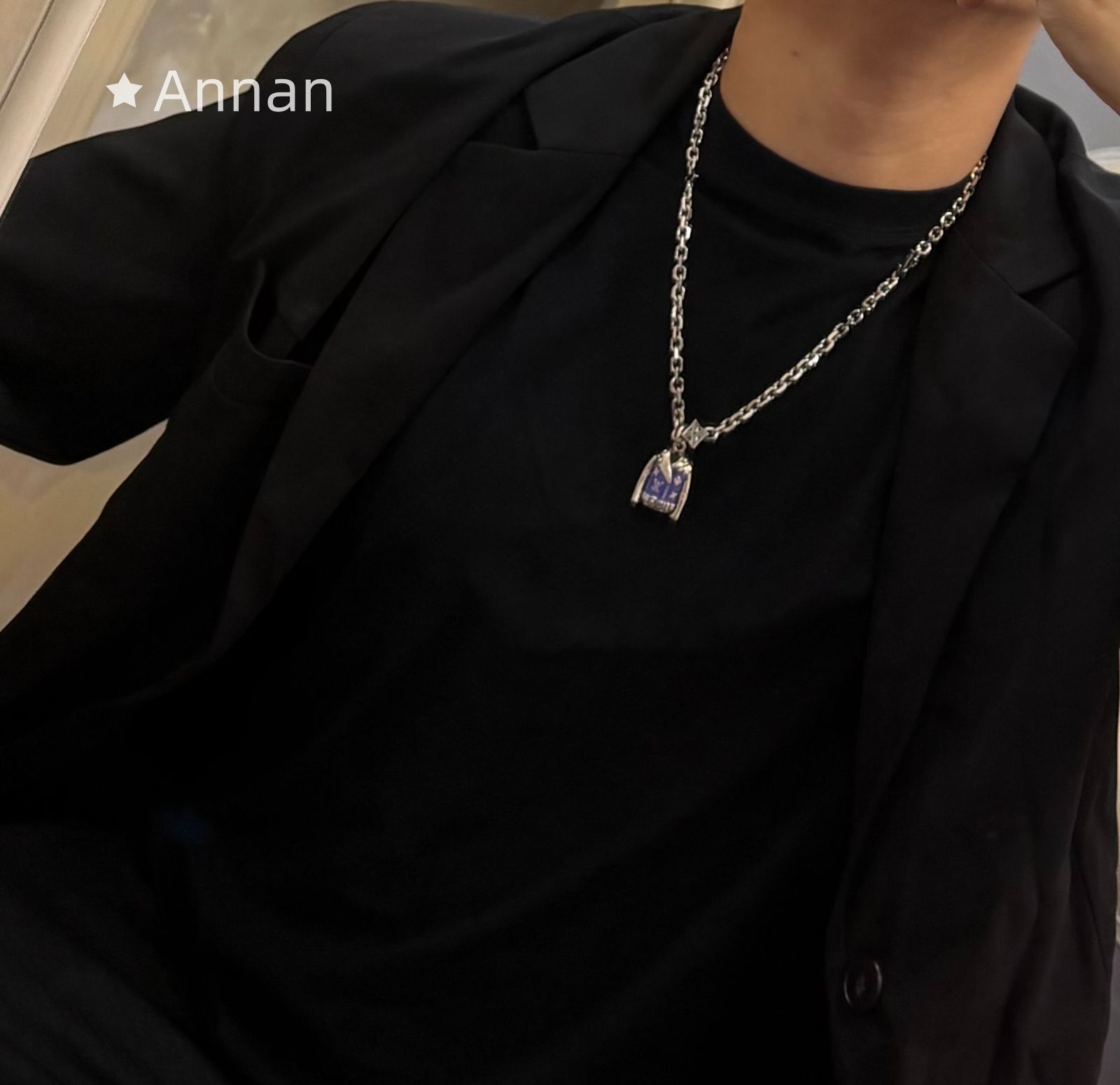 ☆美品極美品 LOUIS VUITTON ルイヴィトン メンズ ネックレス - メルカリ