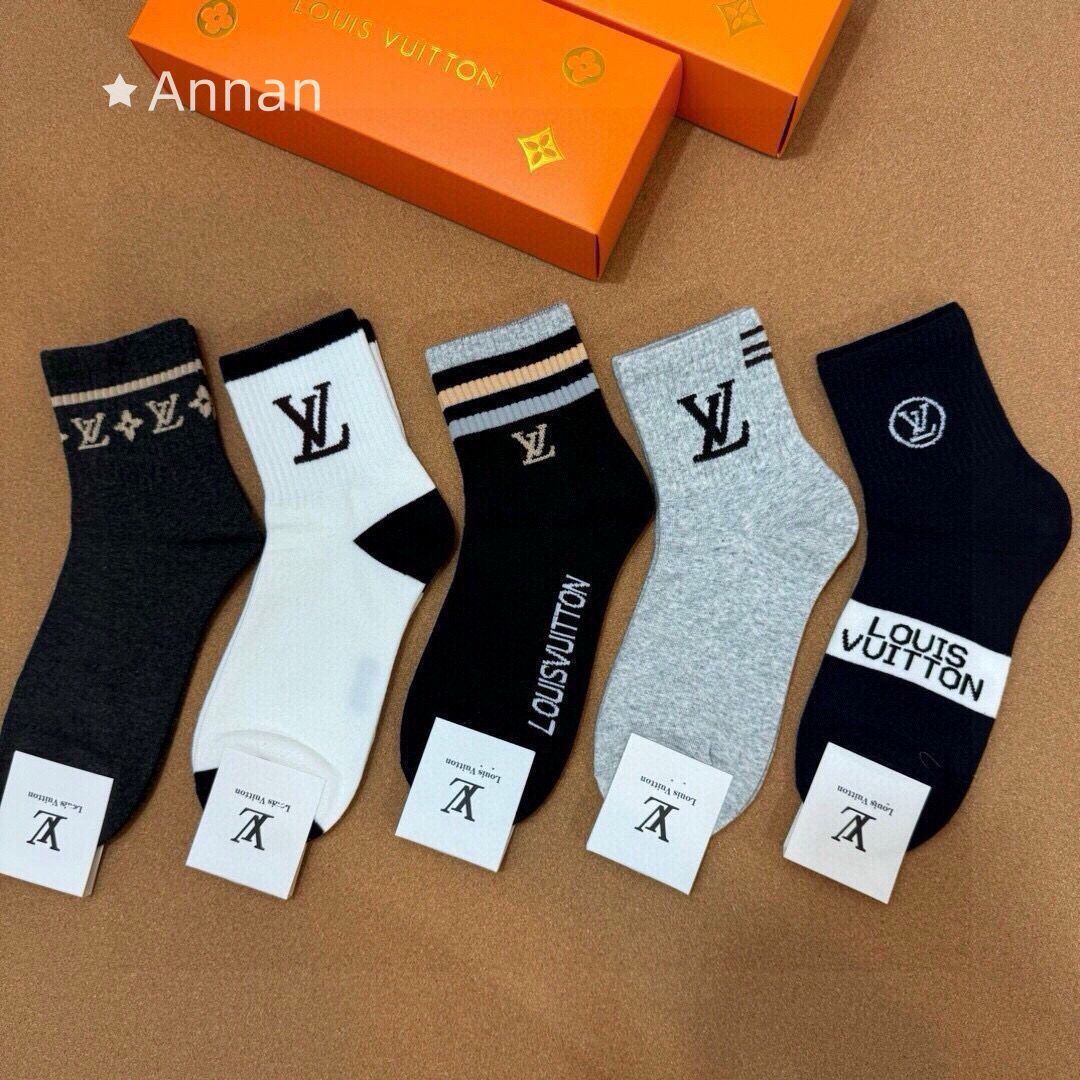 最終値下げ LOUIS VUITTON ルイヴィトン メンズ ソックス 靴下 - メルカリ