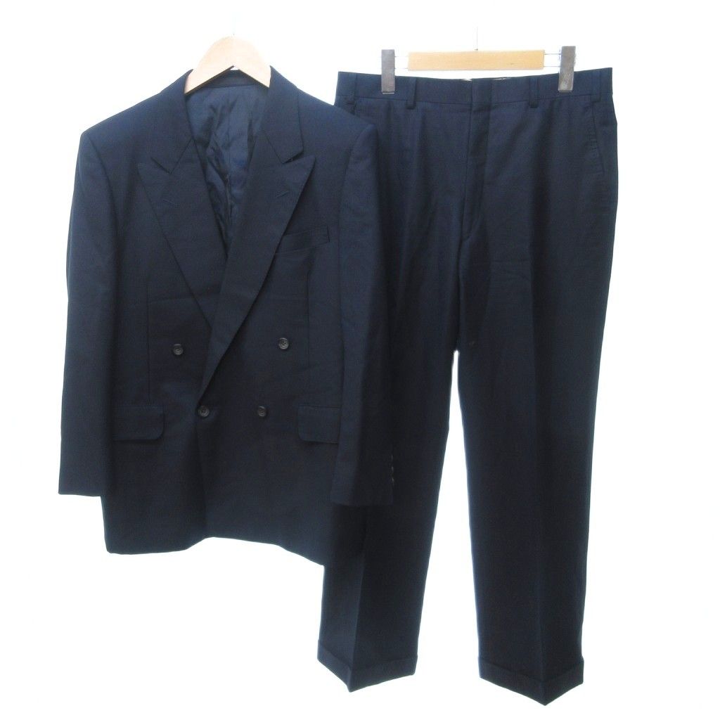 バーバリーズ　スーツ セットアップ ビジネス ネイビー ジャケットパンツ メンズ バーバリーズ スーツ セットアップ ビジネス ネイビー ジャケット