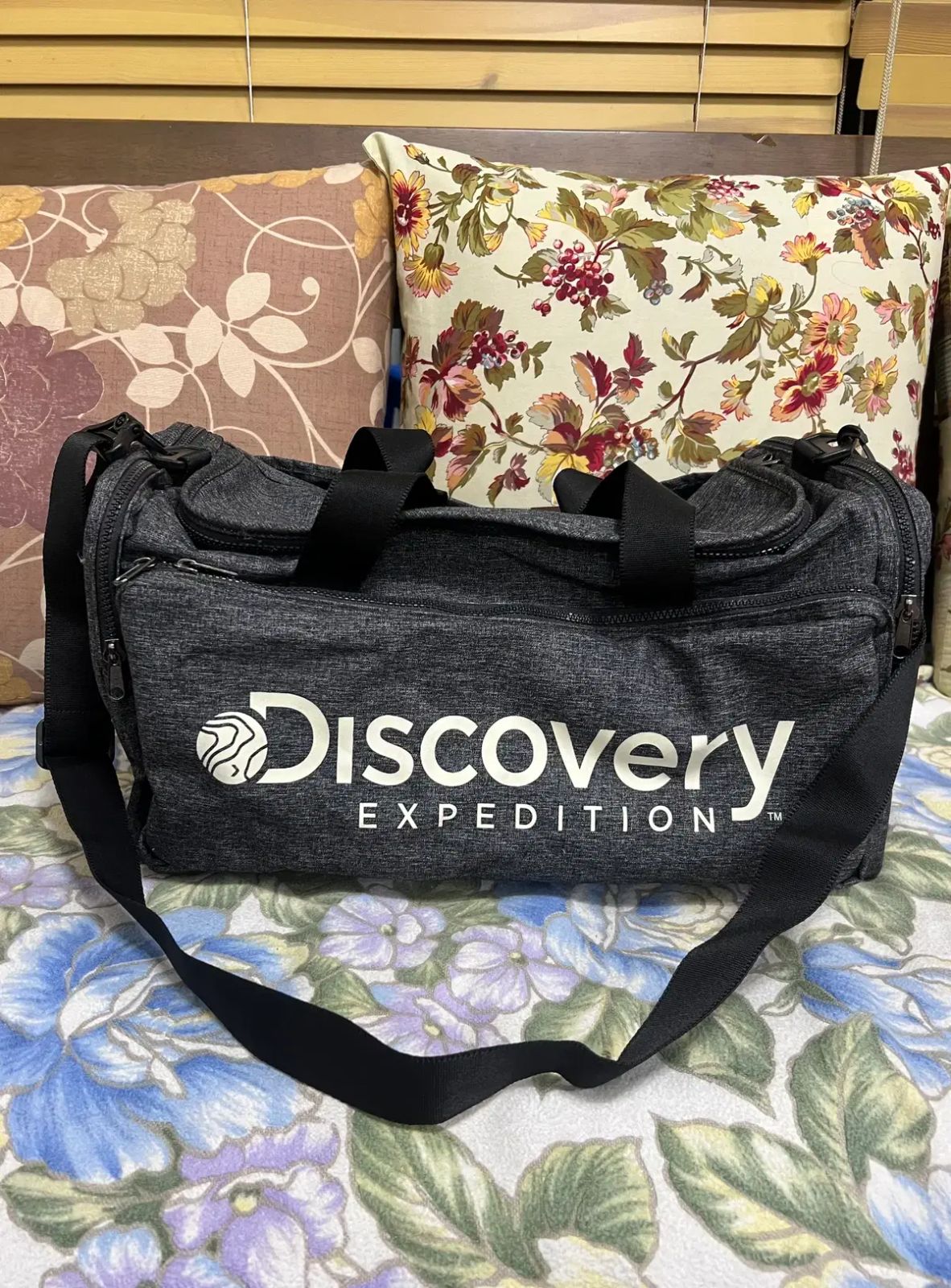 DISCOVERY ディスカバリー ボカシグレー Large ラージ ダッフルバッグ ダブルバッグ クロスバッグ