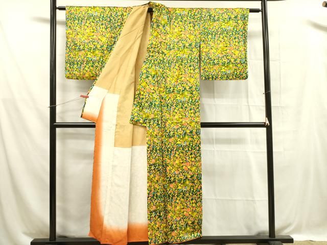 平和屋着物□上質な小紋 樹林文 正絹 逸品 DABA6123op - メルカリ