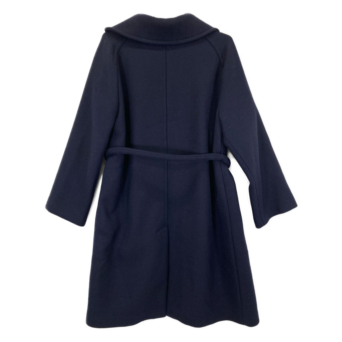 うに　J&M DAVIDSON　ベルテッドロングコート 濃紺 日本製 うに様専用 J&M DAVIDSON ベルテッドロングコート 濃紺 日本製 - メルカリ