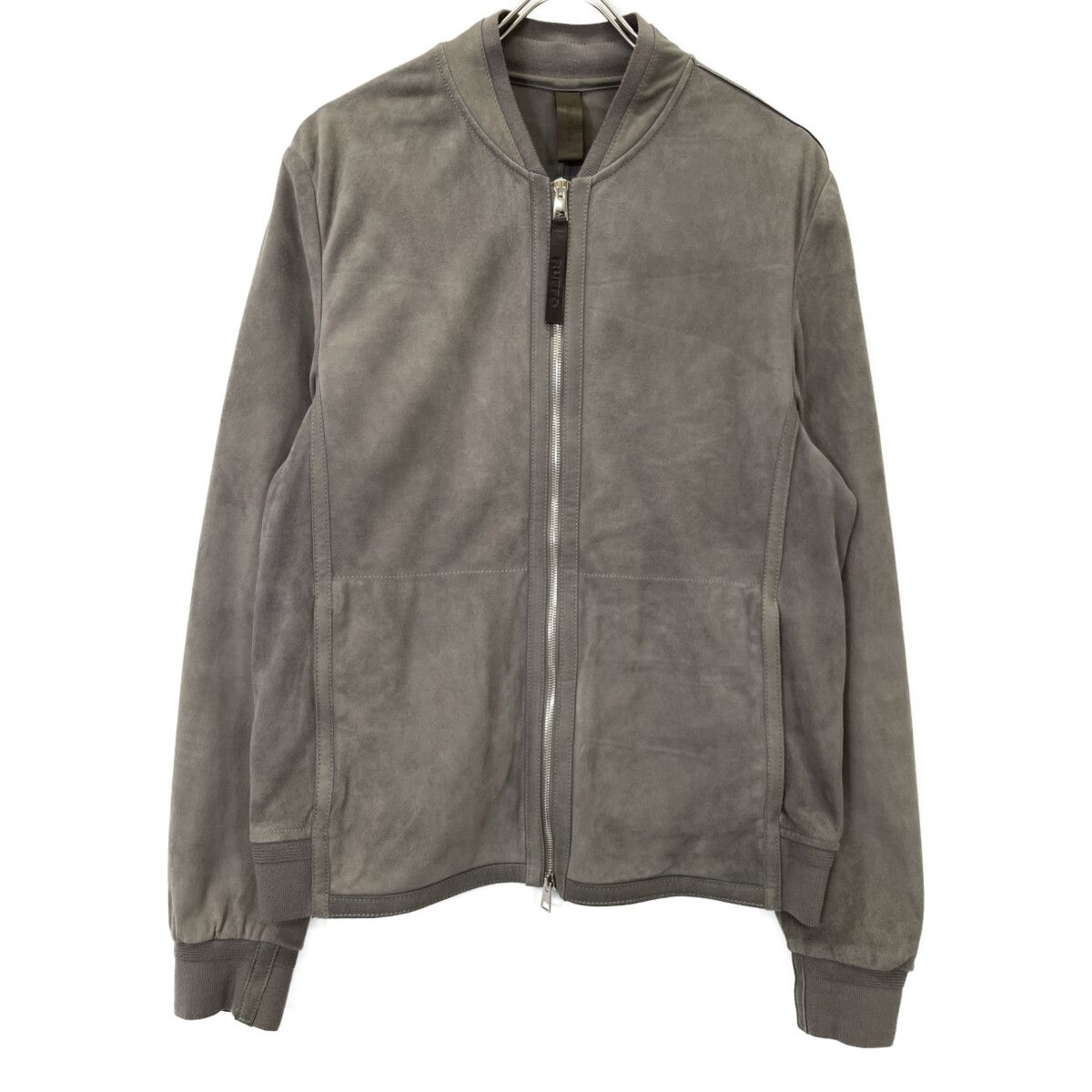 RUFFO ルッフォ 24-18-0361-695 ｸﾞﾚｰ ｽｴｰﾄﾞｺﾞｰﾄﾚｻﾞｰ ﾍﾞｰｽﾎﾞｰﾙｼﾞｬｹｯﾄ 50