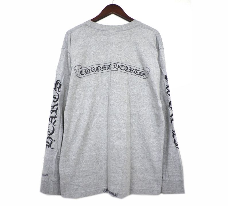 クロムハーツ CHROME HEARTS 【 OLD SCRL L/S TEE 】 スクロール