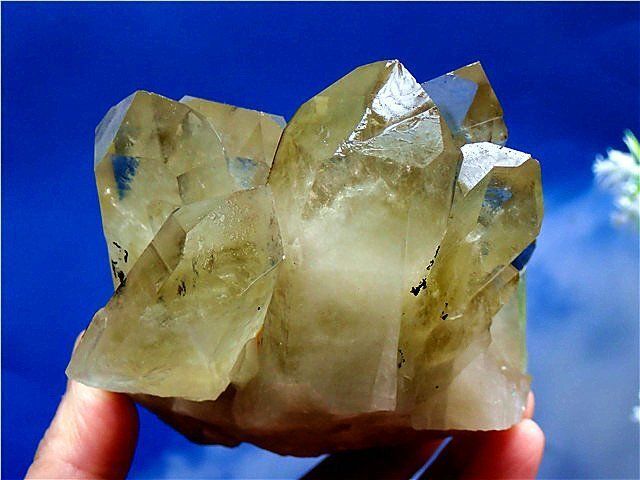 AAA級【金運UP】☆天然シトリンクラスターYT6D6/87D19A - メルカリ