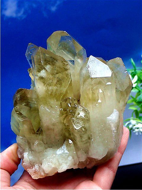 AAA級【金運UP】☆天然シトリンクラスターYT6D6/87D19A - メルカリ