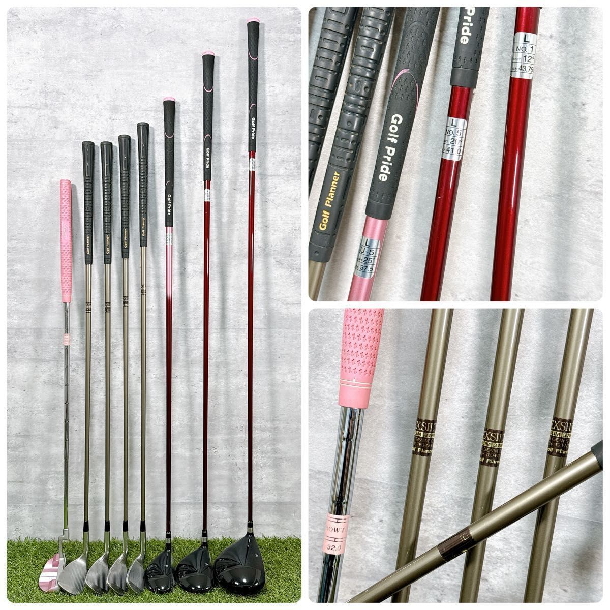 ゴルフクラブセット レディース TOBUNDA ハーフセット 8本 【K201】 ゴルフクラブセット レディース TOBUNDA ハーフセット 8本 キャディ