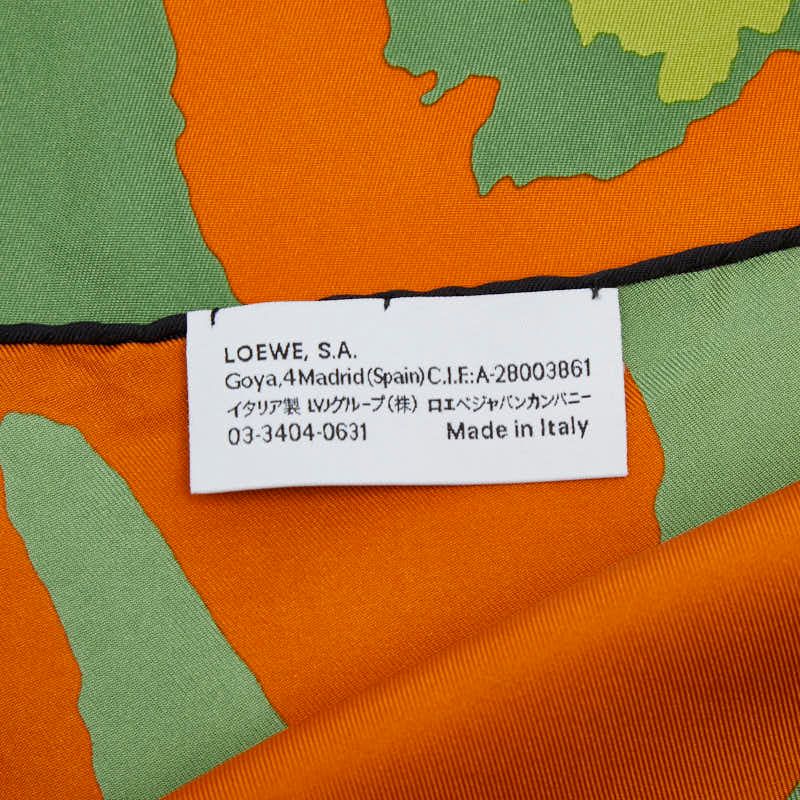 ロエベ × ジョン 注文 アレン マルチカラー シルク レディース LOEWE