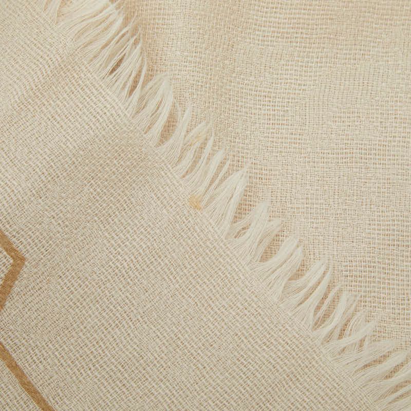 シャネル ロゴ ベージュ カシミヤ レディース CHANEL 1-0245010