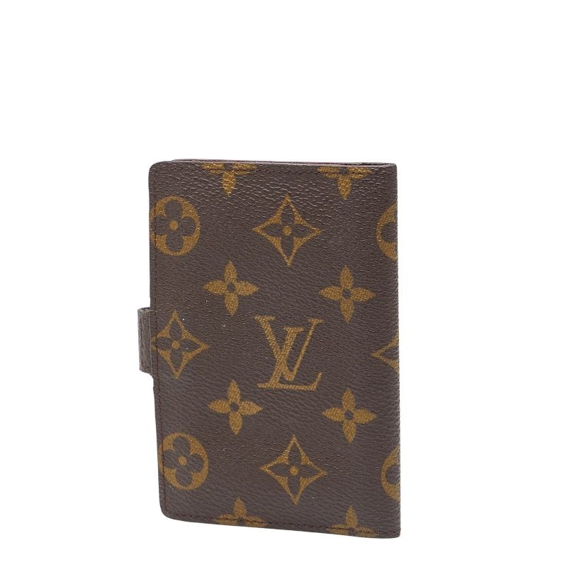 ルイ ヴィトン モノグラム ミニ アジェンダ T 56350 ブラウン PVC レザー レディース LOUIS VUITTON 1 0248981