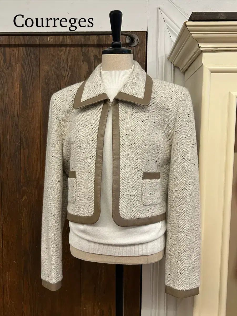 クレージュ クッキー ツイード ショートジャケット