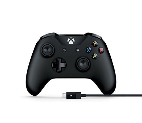マイクロソフト ゲームコントローラー Bluetooth 有線接続 xbox one Windows対応 PC用USBケ