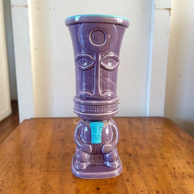 シャグ テイキ タンブラー マグ 紫 Japan Exclusive 2006年製 SHAG TIKI COLLECTION パープル