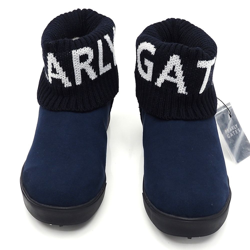 新品 PEARLY GATES ゴルフシューズ スパイク 【サイズ：24.5cm