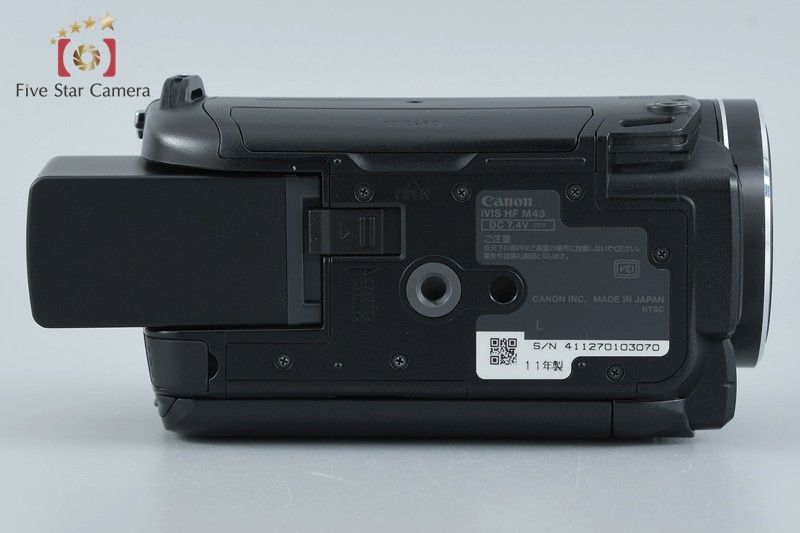 Canon キヤノン 【中古】Canon キヤノン iVIS HF M43 ブラック ビデオ 