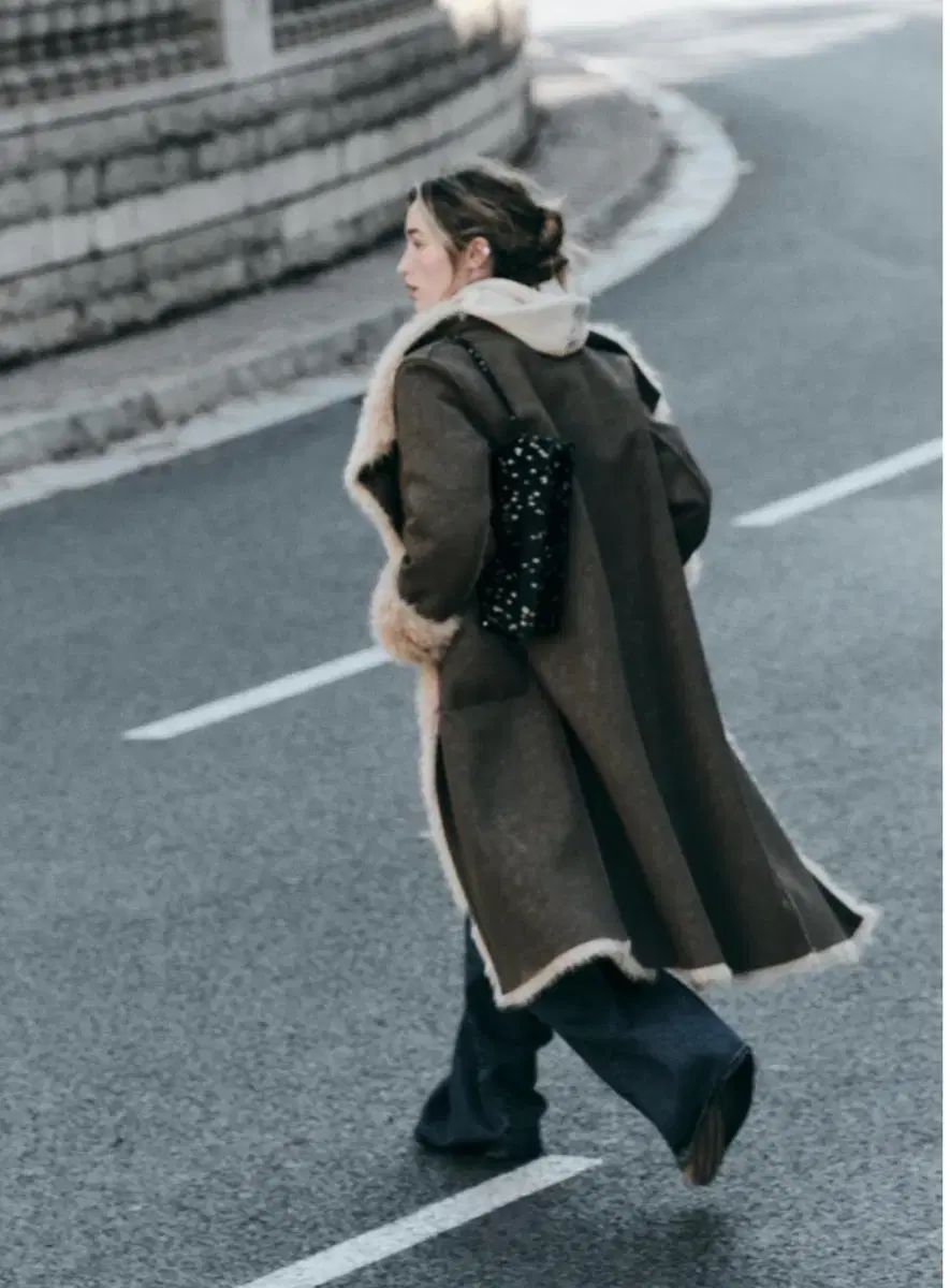 ZARA リバーシブルダブルフェイスコート ZARA リバーシブルレザー