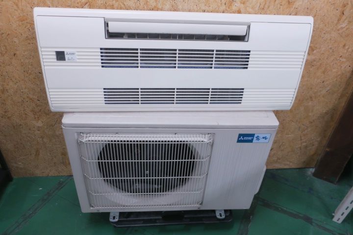 三菱 霧ヶ峰 天井埋め込み型 ルームエアコン 約6畳用 MLZ M 2217 AS IN リモコン付 2019年式