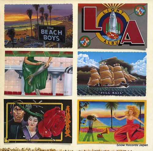 LPレコード ビーチボーイズ　6枚セット LPレコード ビーチボーイズ 6枚セット