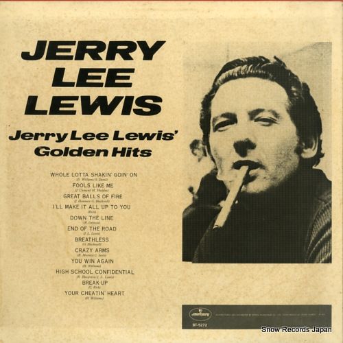 レコード】ジェリー・リー・ルイス 栄光のロック・ヒストリー BT-5272