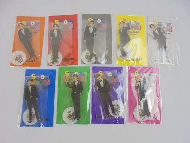 Snow Man 9人 全員 アクリルスタンド 2025 World