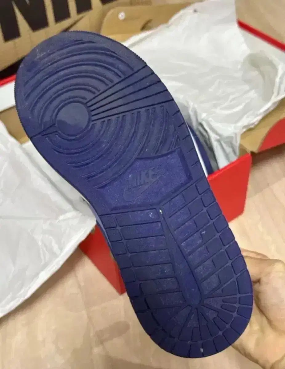 ジョーダン1 パープル