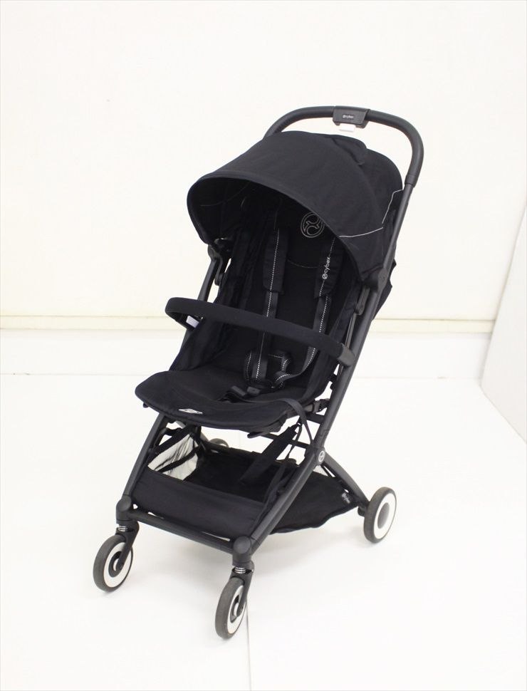 サイベックス オルフェオ cybex ORFEO マジックブラック 軽量コンパクト 背面式ベビーカー 生後1か月頃〜 クリーニング済み