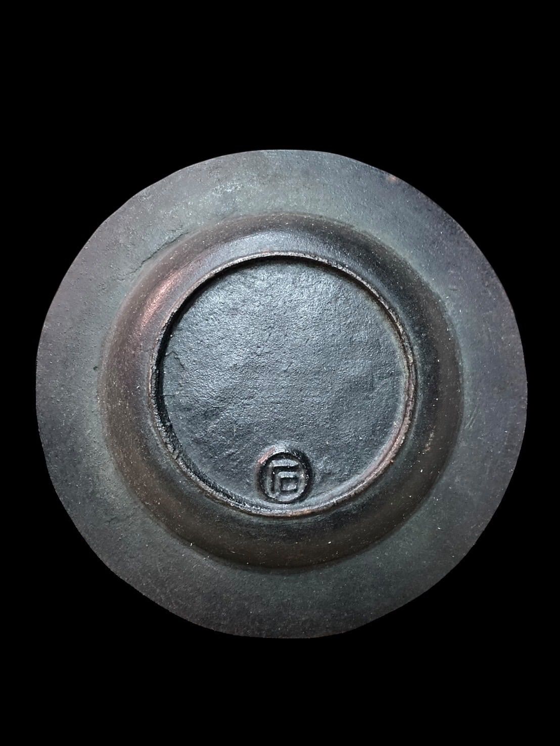 鋳物 御所車灰皿 金属製 灰皿 御所車 車輪 昭和 レトロ 日本 鋳鉄製品