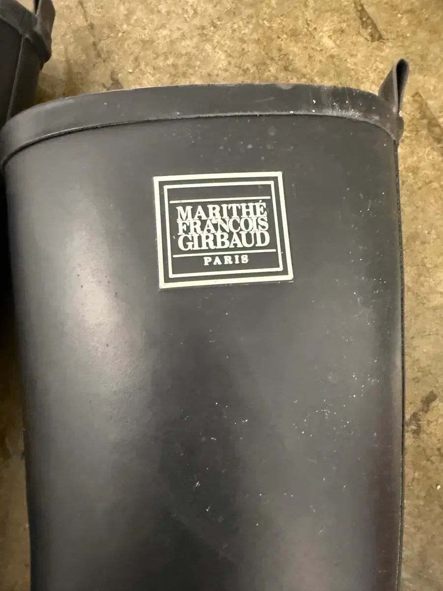  マリテフランソワジルボー Long レインブーツ ブラック 240 その他 ブーツ