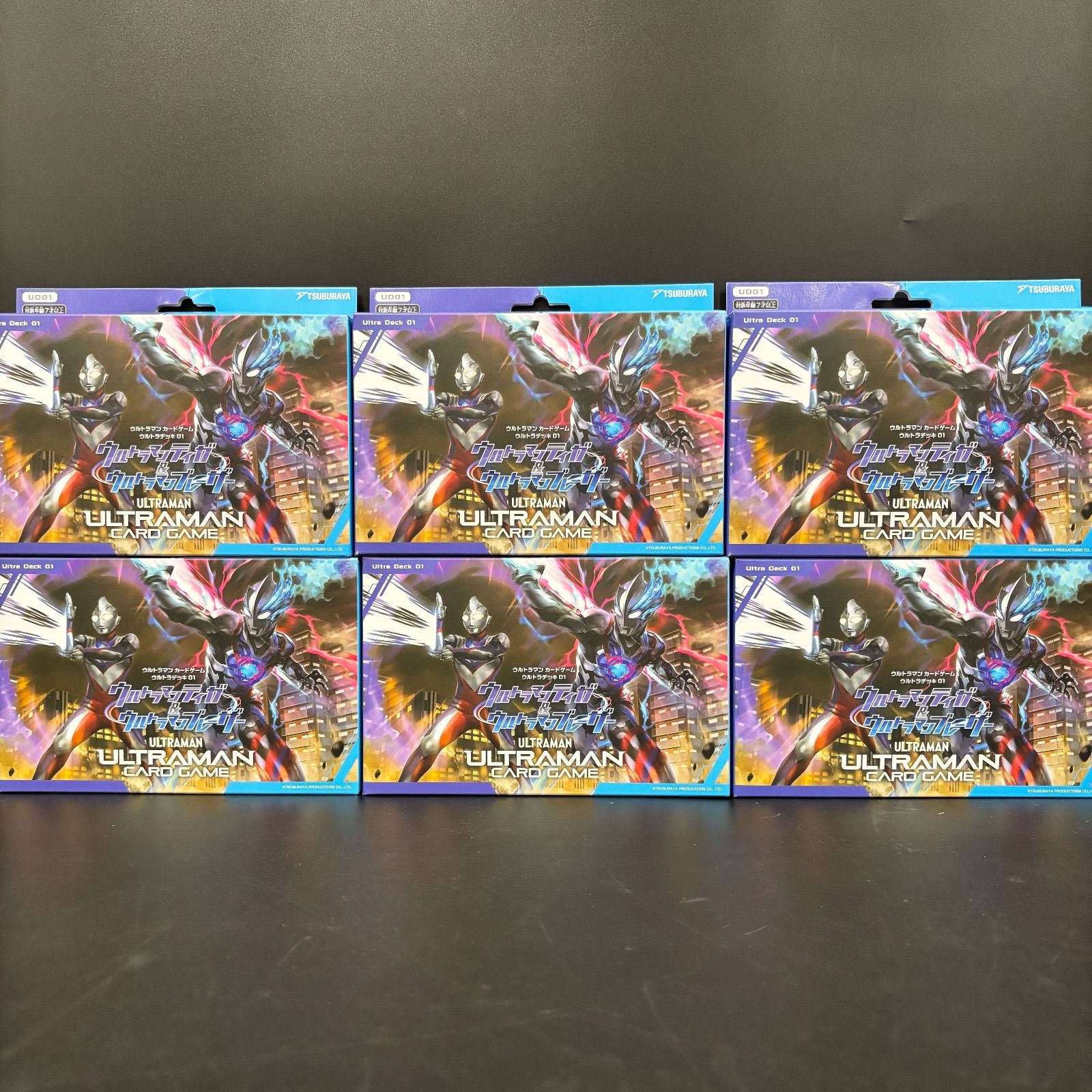 6BOX】ウルトラマン カードゲーム ウルトラデッキ01 ウルトラマン