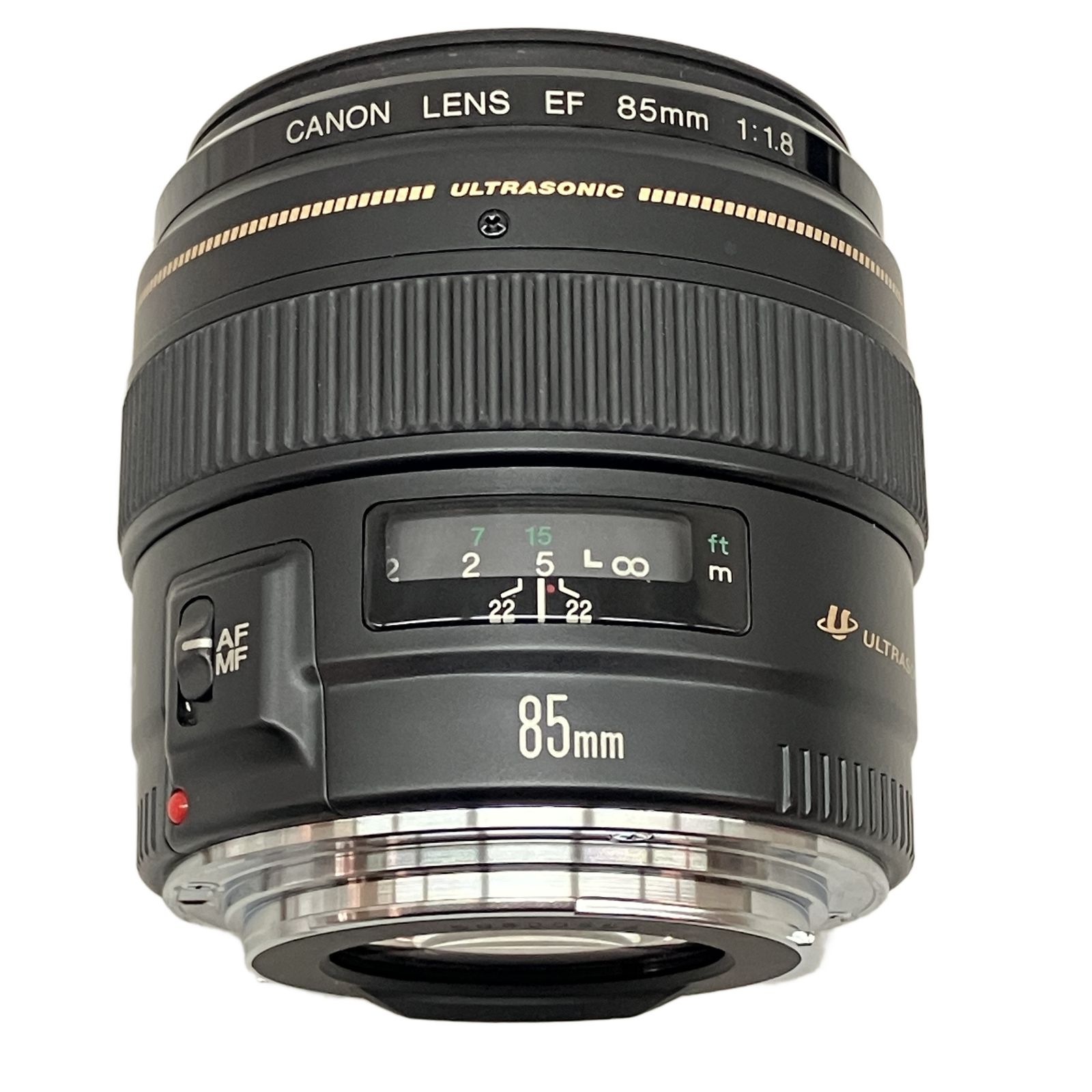 Canon EF 85mm F1.8 USM キャノン 単焦点　フード付き Canon EF 85mm f/1.8 USM レンズ、プロテクター、フード付き Amazon.co