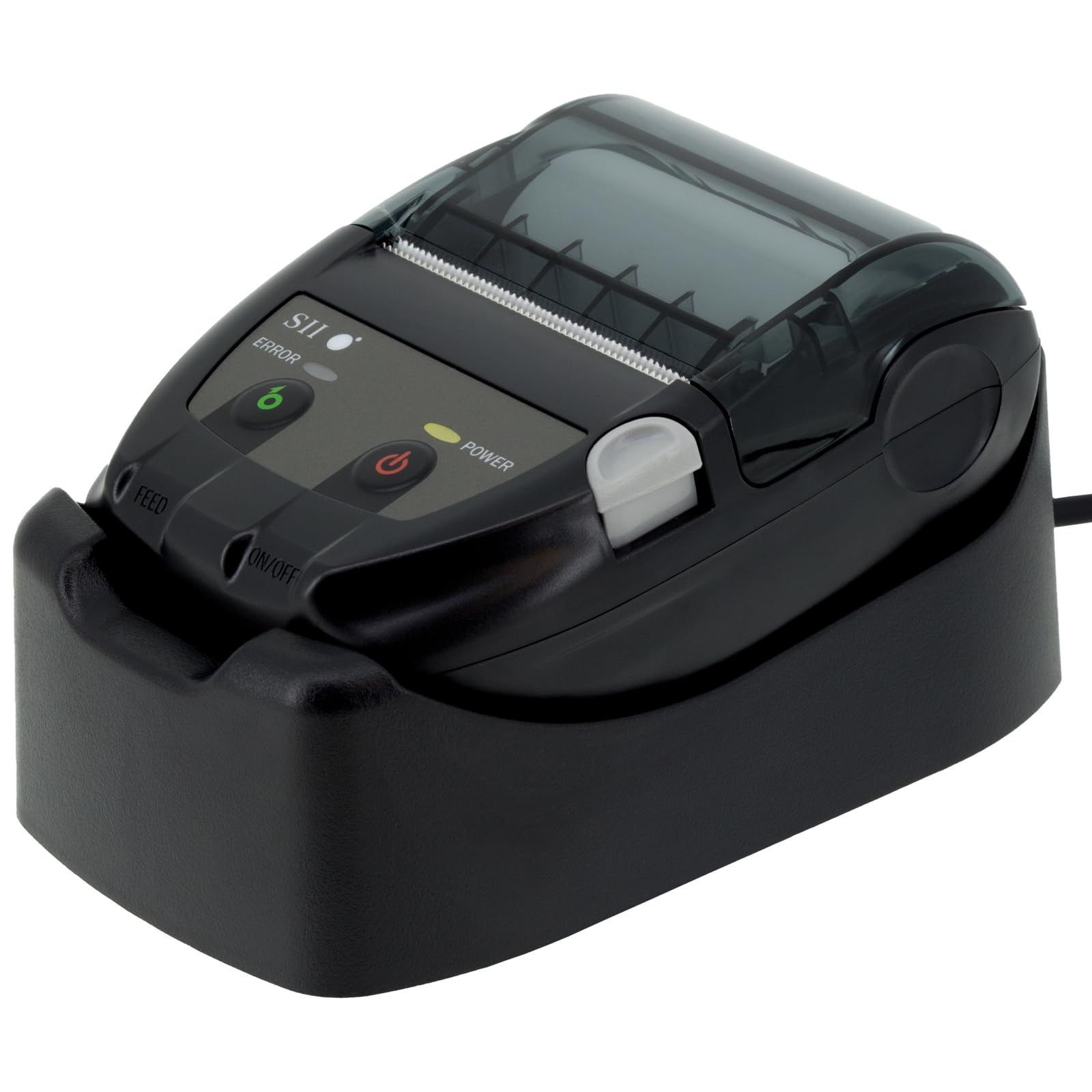 在庫 セイコーインスツル モノクロ モバイル型感熱式プリンター MP B 20 USB Bluetooth接続 MFi認定 ブラック