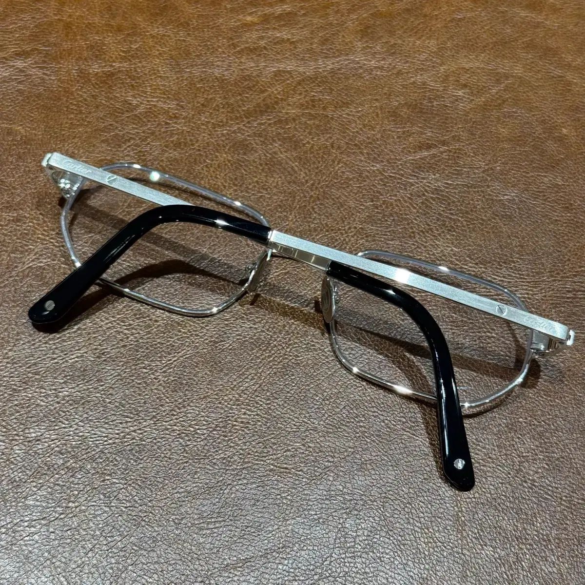  カルティエ CT 0442 O シルバー 多角 サン トゥー サングラス 小物