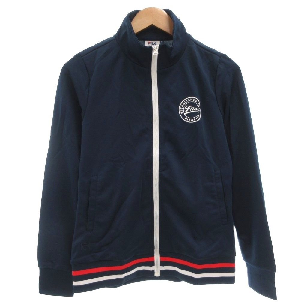 フィラ FILA タグ付き ゴルフウエア ジャケット L ジップアップ ロゴ