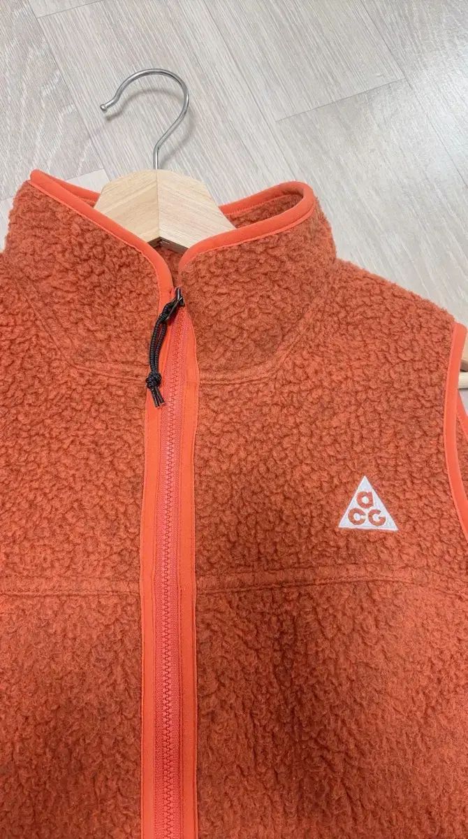 ナイキ ACG フリース オレンジ ベスト L ウィメンズ