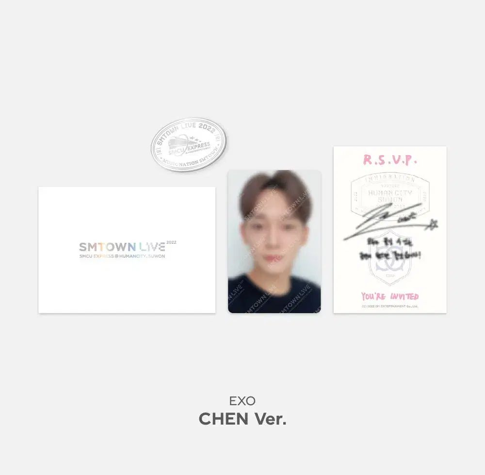 タレントグッズ EXO チェン(CHEN・ジョンデ) 新規 サイン入り アルバム