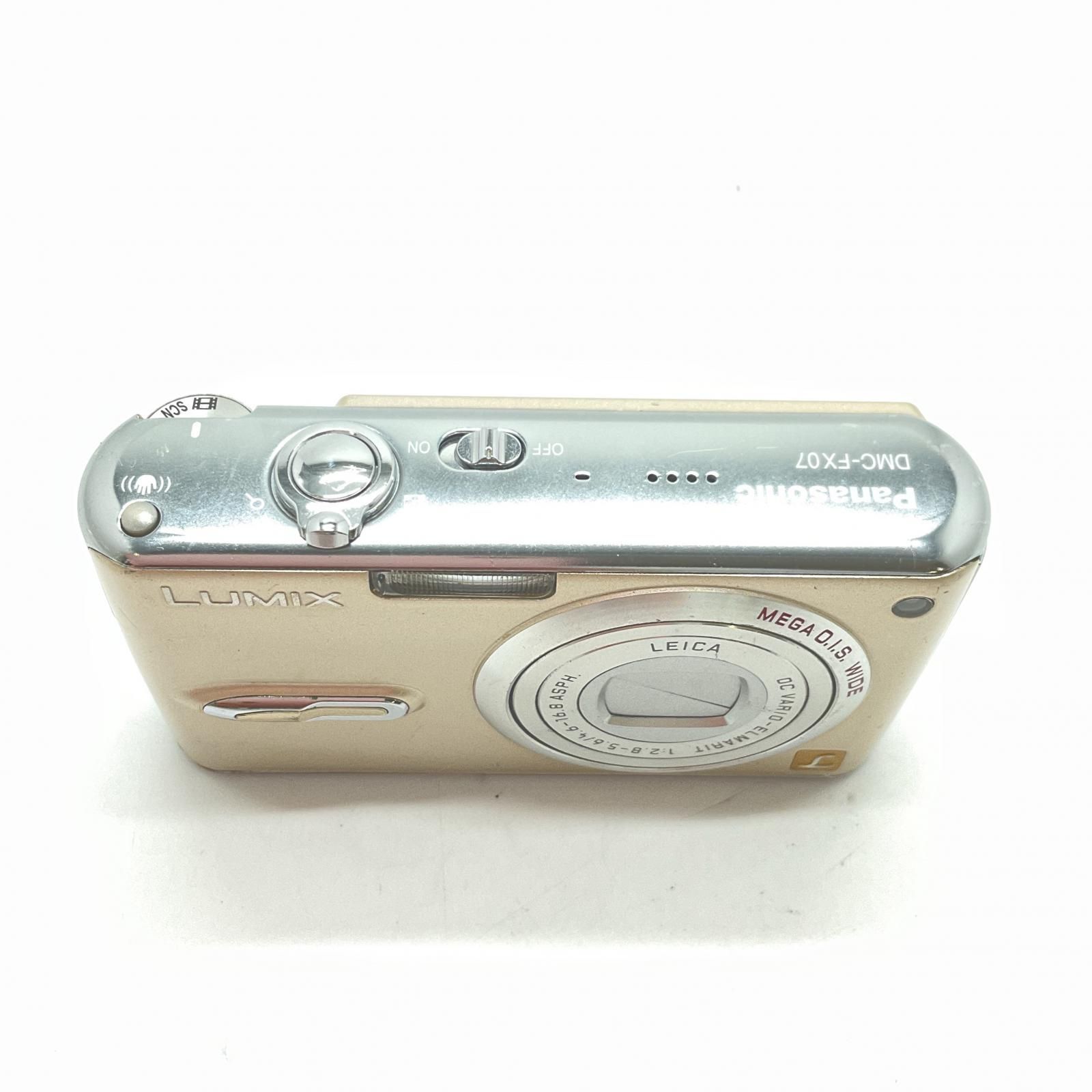 Panasonic コンパクトデジタルカメラ LUMIX DMC-FX07 動作確認済【全額