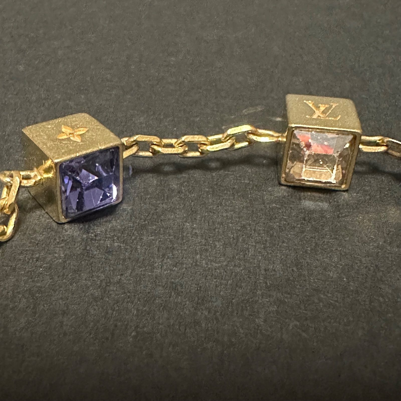 美品 ルイヴィトン LOUIS VUITTON ブレスレット ブラスレ ギャンブル