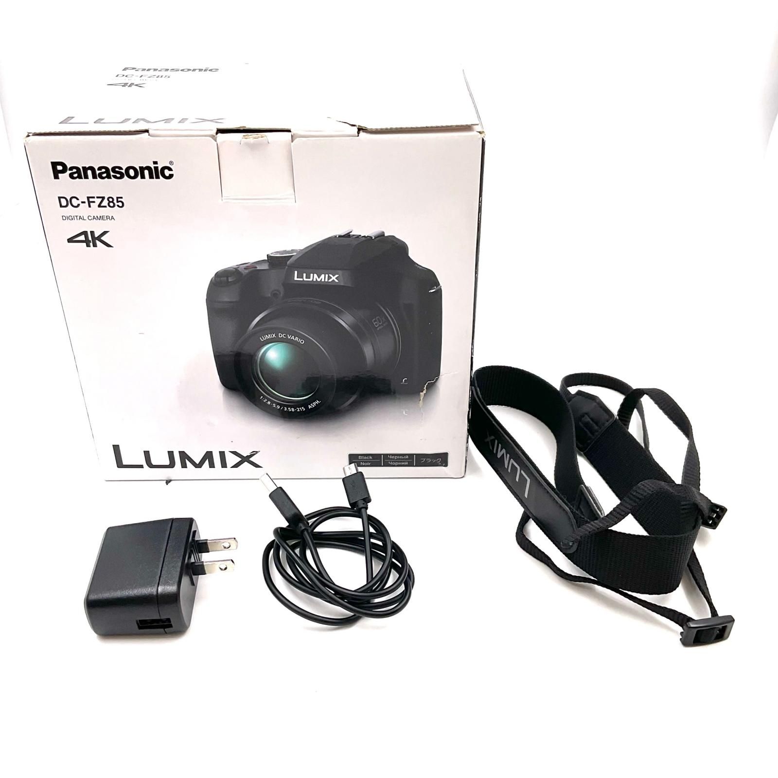 Panasonic コンパクトデジタルカメラ LUMIX DC-FZ85 動作確認済【全額