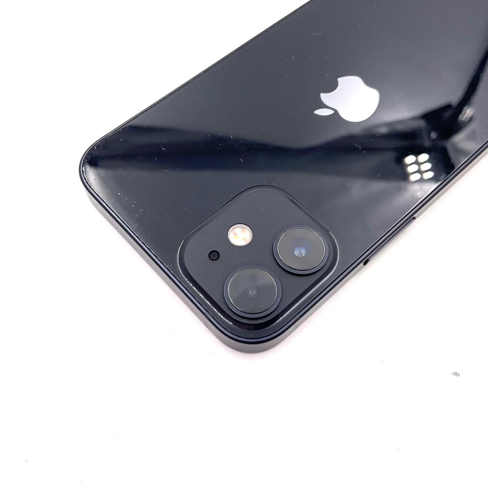 iPhone 12 mini 128GB ブラック Softbank SIMフリー 白ロム 動作確認済