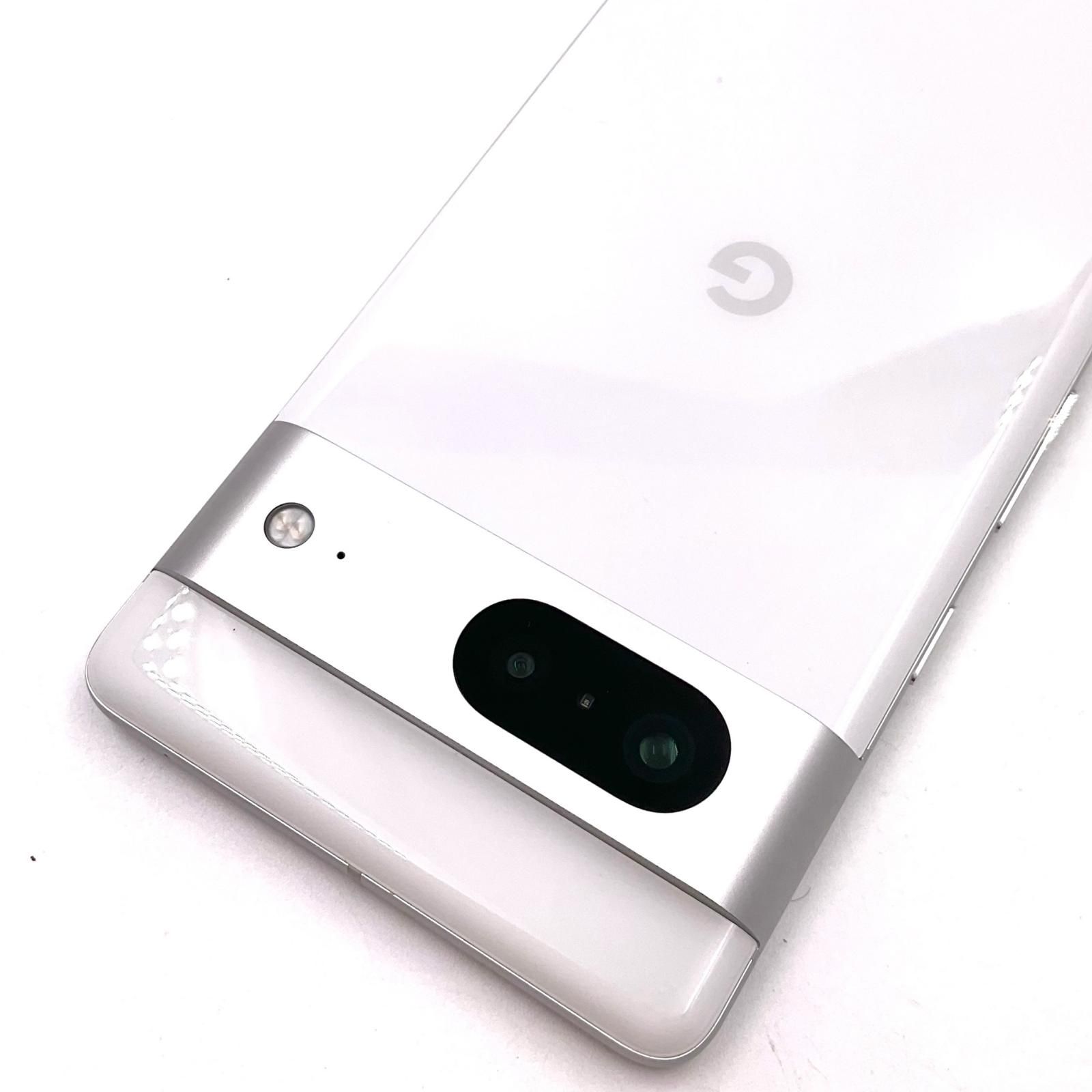 Google Pixel 7 128GB Snow au Pixel 7 白ロム 美品 動作確認済【全額