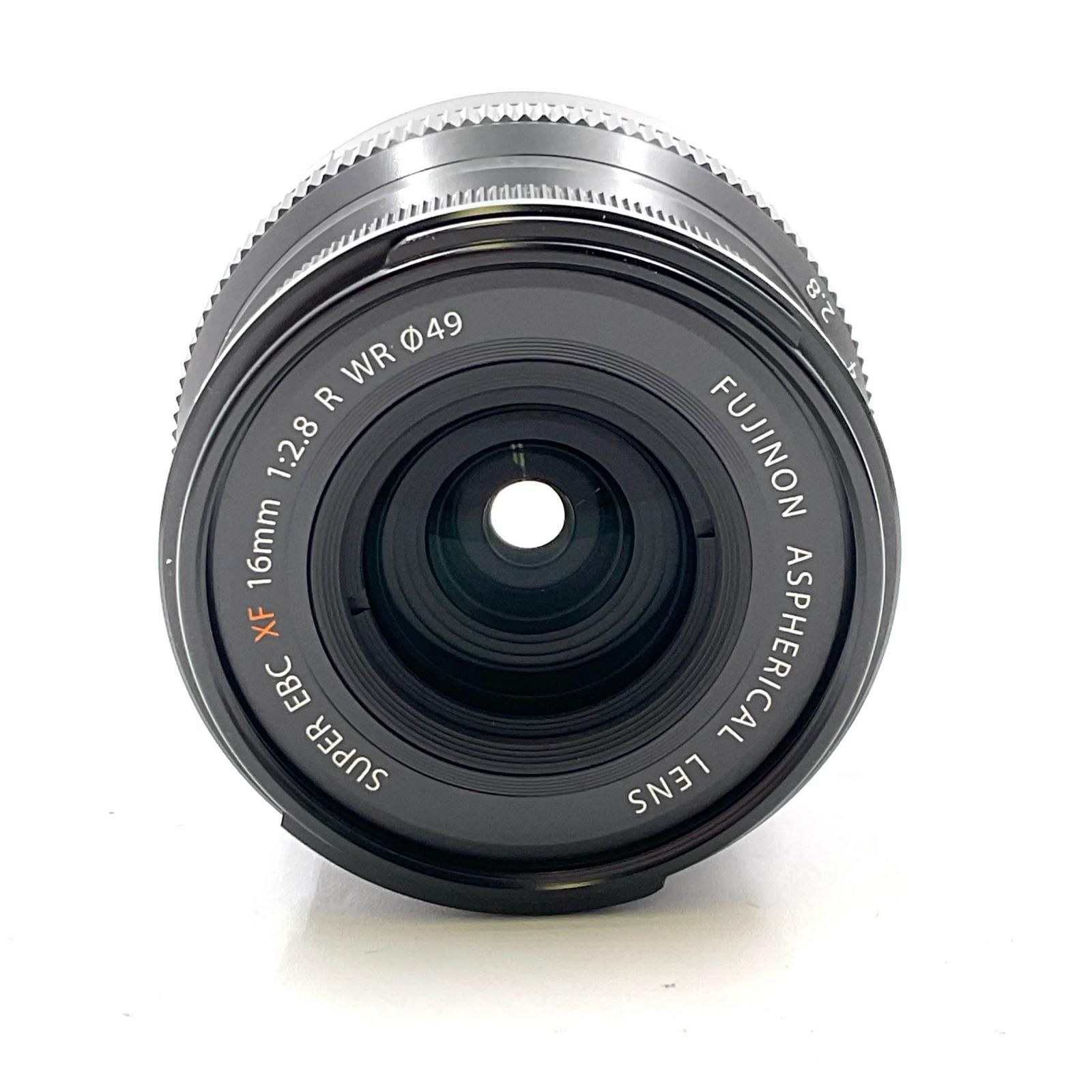 【返品保証・動作確認済】FUJIFILM XF16mm F2.8 R WR 全額返金保証】【最速発送】FUJIFILM フジノンレンズ XF16mmF2.8 R WR